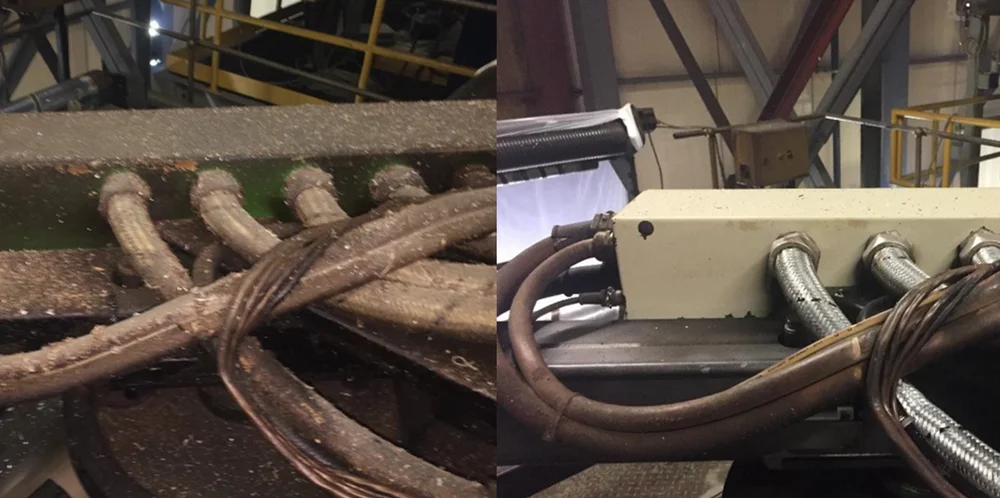 Droogijsstralen in de kunststofindustrie